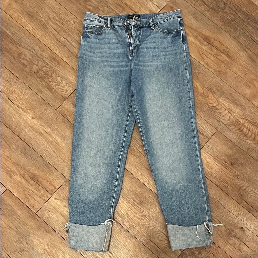 Banana Republic Medium Wash Cropped Ankle Jeans